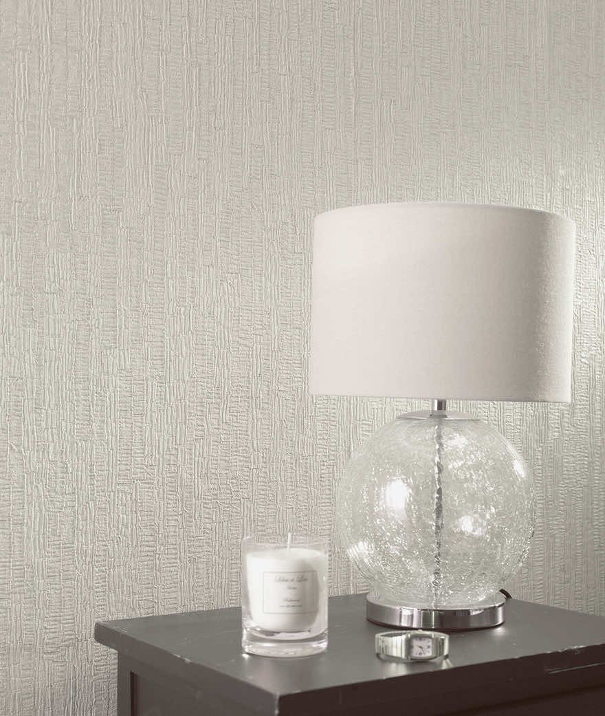 Ornella Bark Texture Wallpaper - Grey - Holden Décor - 35273 - Premier Wallcovering