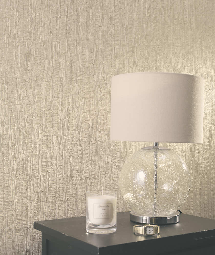 Ornella Bark Texture Wallpaper - Cream - Holden Décor - 35270 - Premier Wallcovering