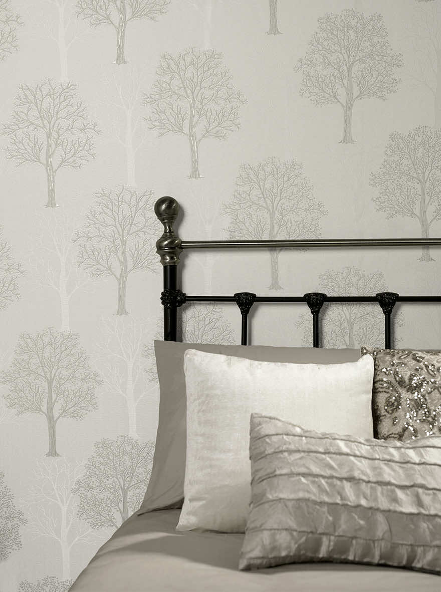 Ornella Wallpaper - Grey - Holden Décor - 35253 - Premier Wallcovering