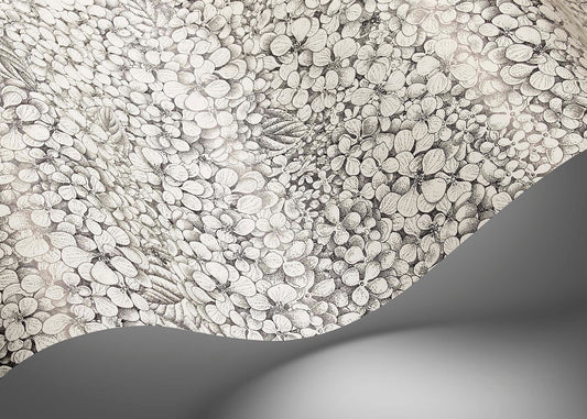Ortensia Wallpaper - Black & White - 123/9043 - Cole & Son - Premier Wallcovering