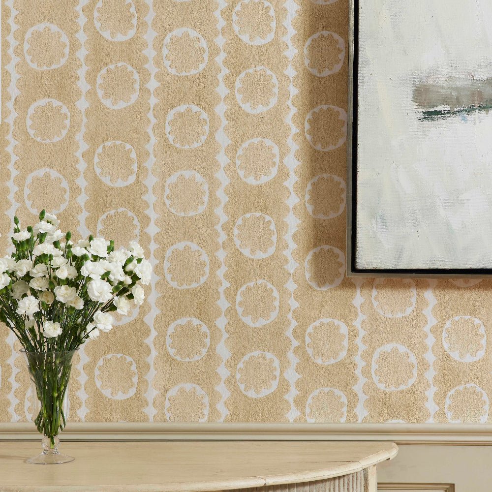 Oscar Wallpaper - Gold - Blithfield - 698-02 - Premier Wallcovering