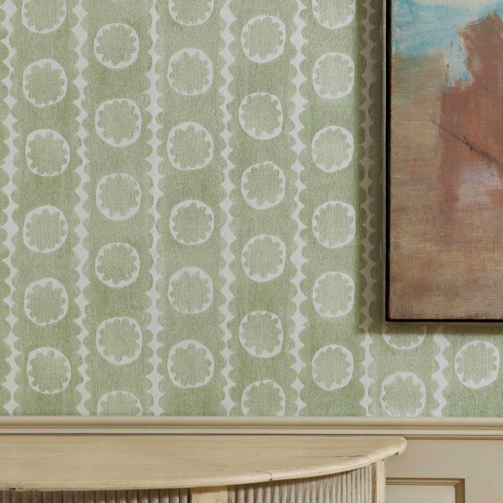 Oscar Wallpaper - Green - Blithfield - 698-03 - Premier Wallcovering