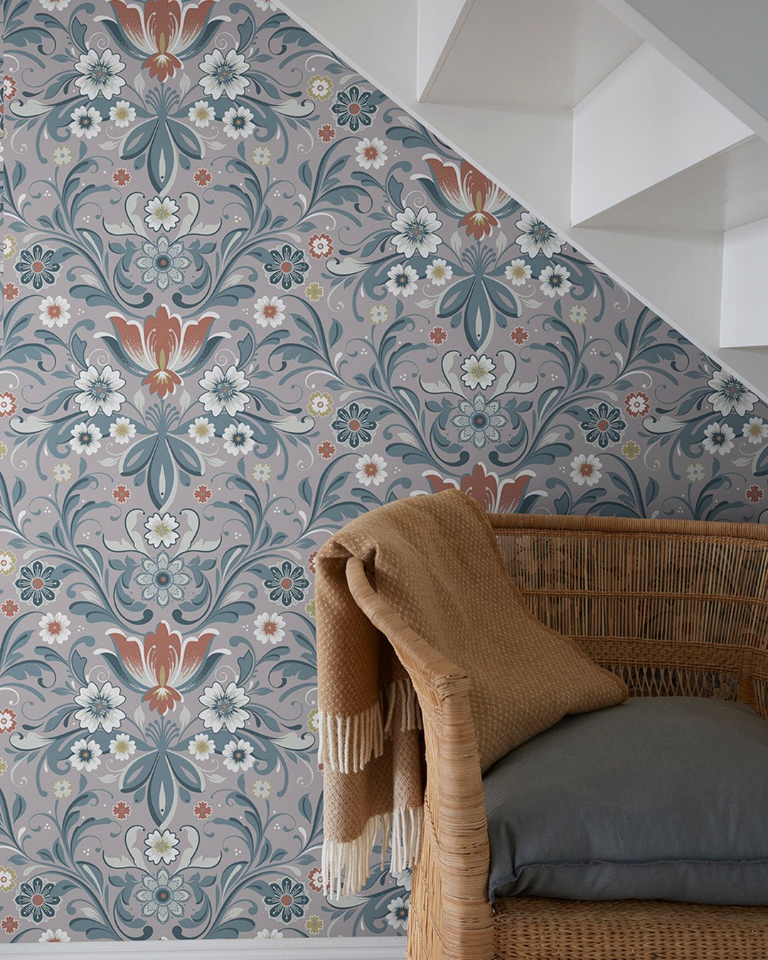 Östanskär Wallpaper - Blue - Midbec - 24110 - Premier Wallcovering