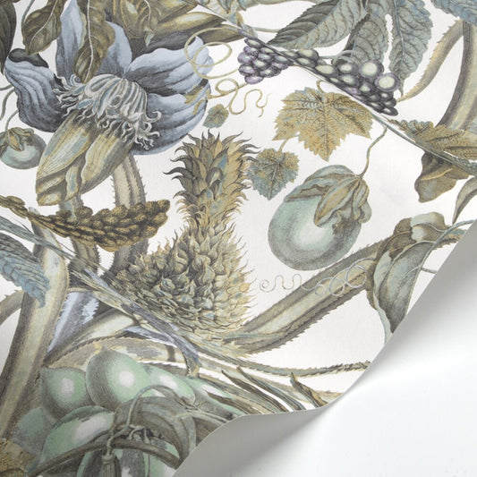 Osterley Wallpaper - Aqua - Timothy Wilman - TW2459 - Premier Wallcovering