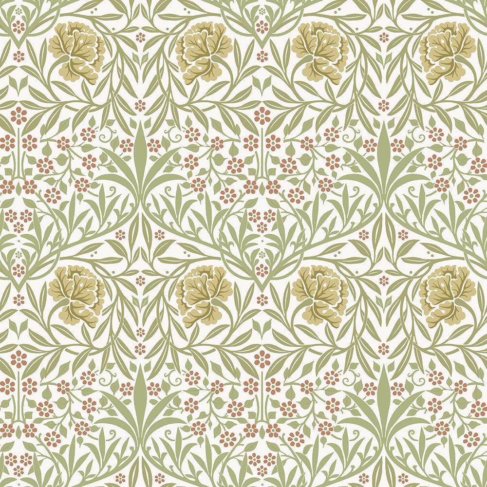 Oxford Union Wallpaper - Yellow / Green - Midbec - 82045 - Premier Wallcovering