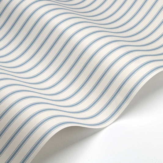 Oxford Wallpaper - Pale Blue - Timothy Wilman - TW2466 - Premier Wallcovering