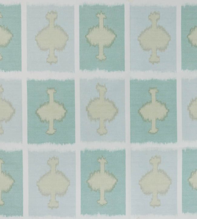 Ozone Performance Fabric - Turchese - Christopher Farr Cloth - CFF246 - 01 - Premier Wallcovering