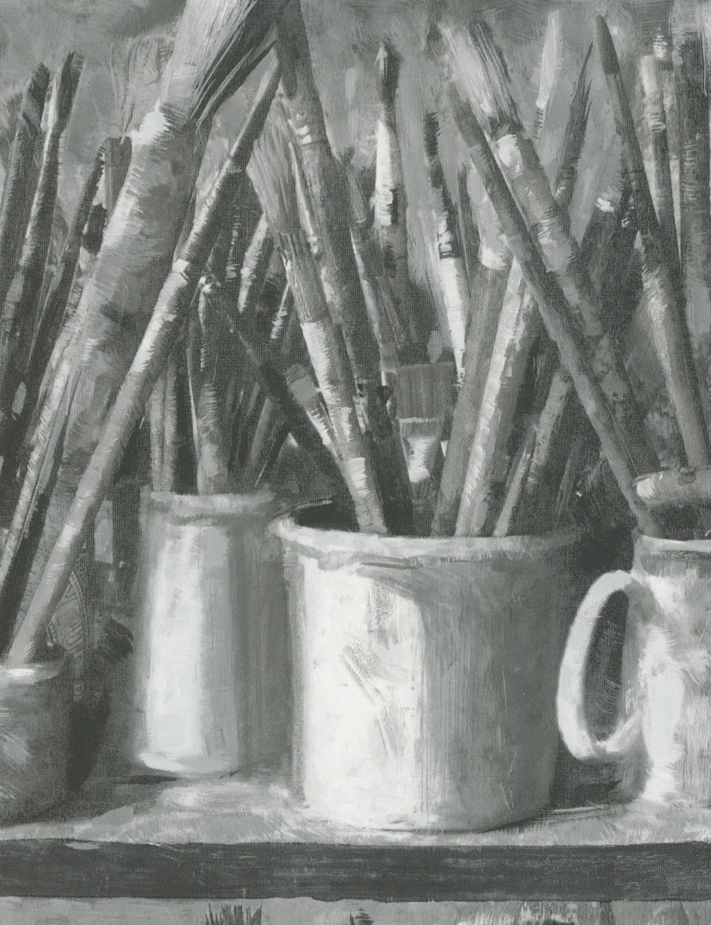 Paintbox Wallpaper - Charcoal - Andrew Martin - ATTPABXCHA - Premier Wallcovering