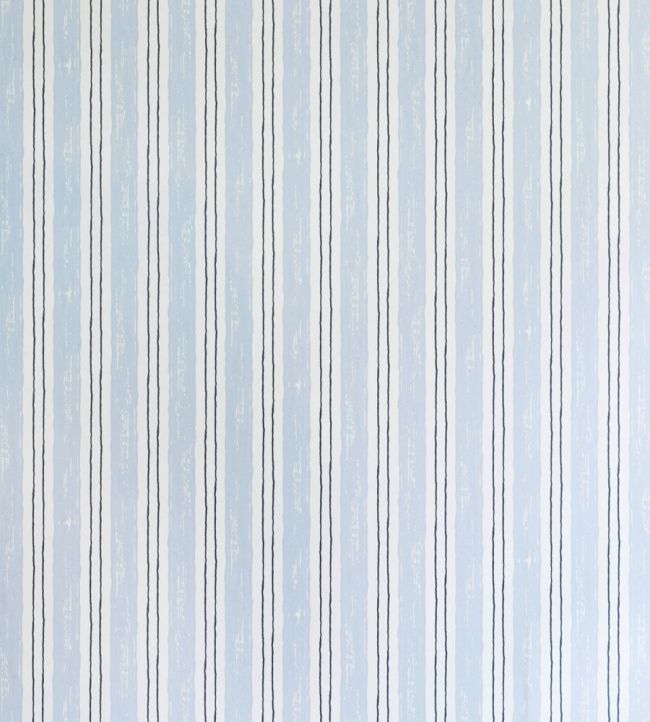 Painter's Stripe Wallpaper - Blue - BG2500102 - Barneby Gates - Premier Wallcovering