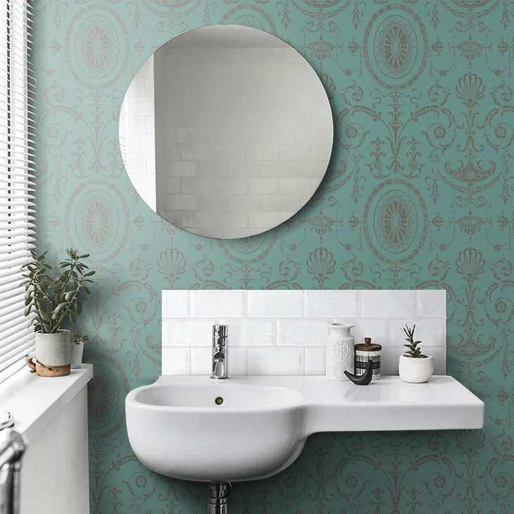 Pall Mall Wallpaper - Canton Gold - Little Greene - 0251PMCANTO - Premier Wallcovering
