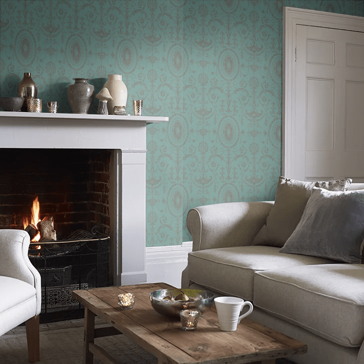 Pall Mall Wallpaper - Canton Gold - Little Greene - 0251PMCANTO - Premier Wallcovering