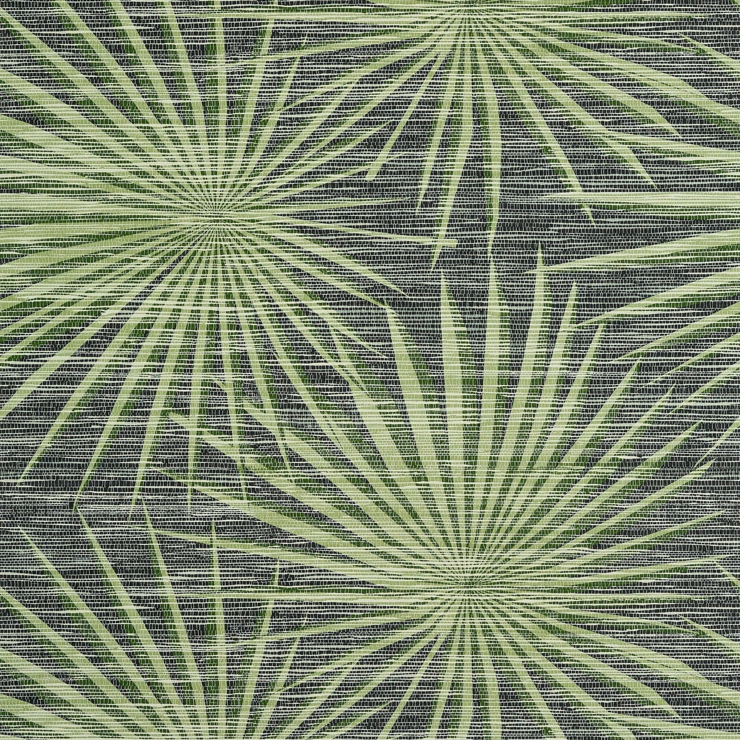 Palm Frond Wallpaper - Black & Green - Thibaut - T10143 - Premier Wallcovering