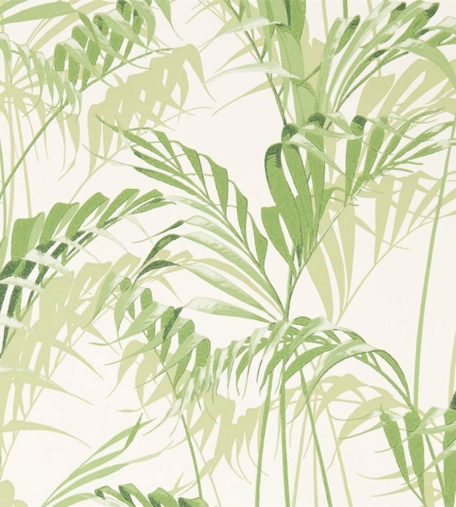 Palm House Wallpaper - Botanical Green - DGLW216643 - Sanderson - Premier Wallcovering