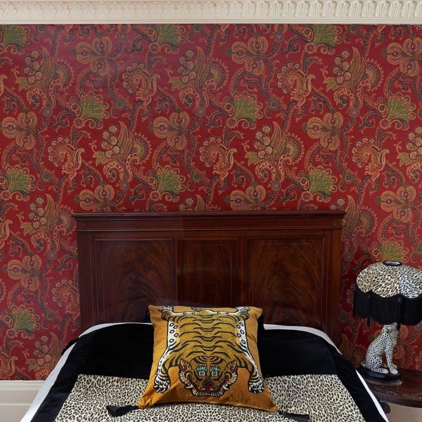 Palme Cashmir Wallpaper - Henna - House of Hackney - 1 - WA - PAC - DI - HEN - XXX - Premier Wallcovering