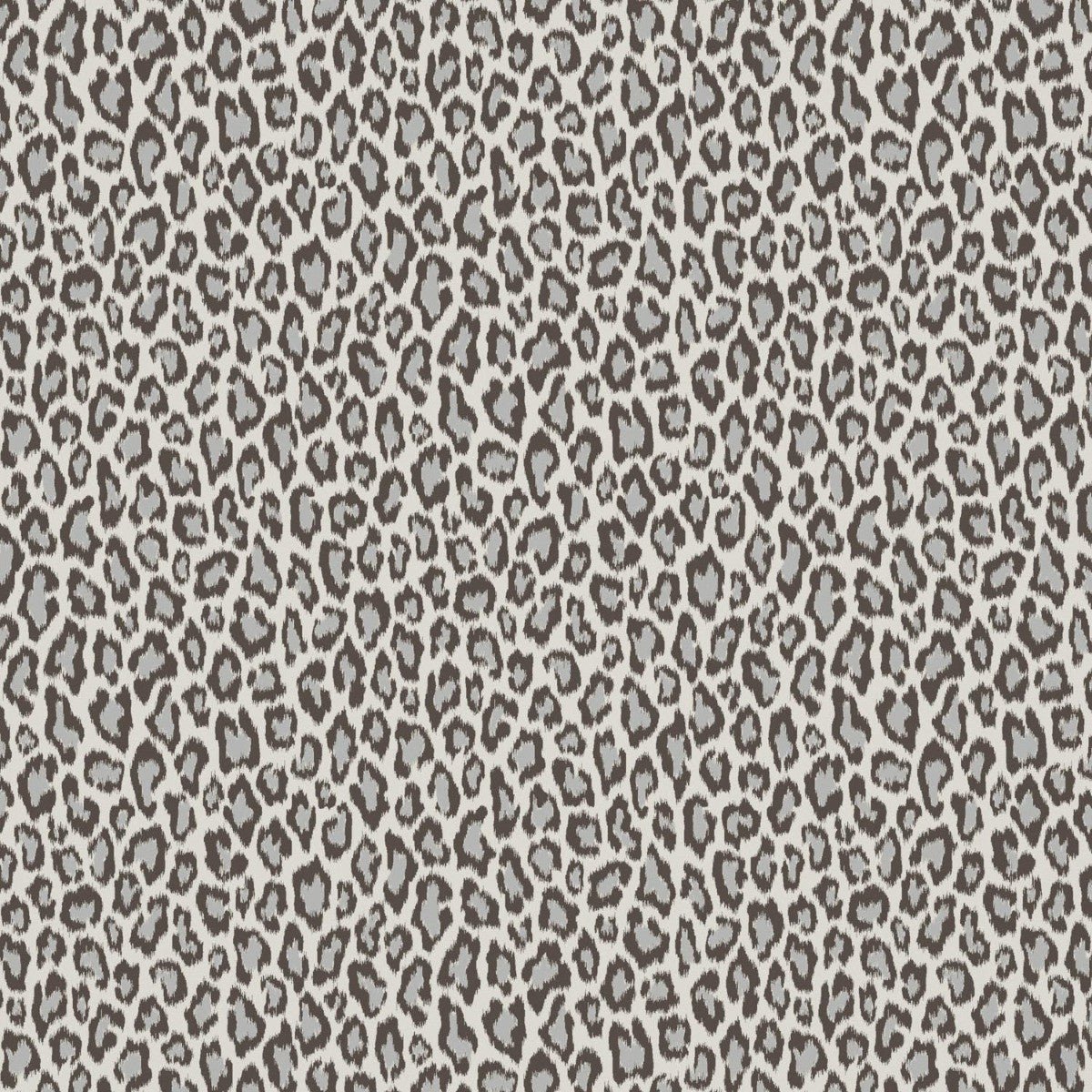 Panthera Wallpaper - Charcoal - Warner House - Premier Wallcovering
