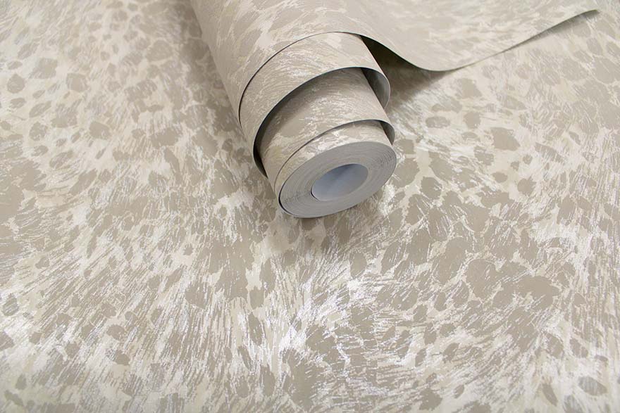 Panthera Wallpaper - Cream - Holden Décor - 65871 - Premier Wallcovering
