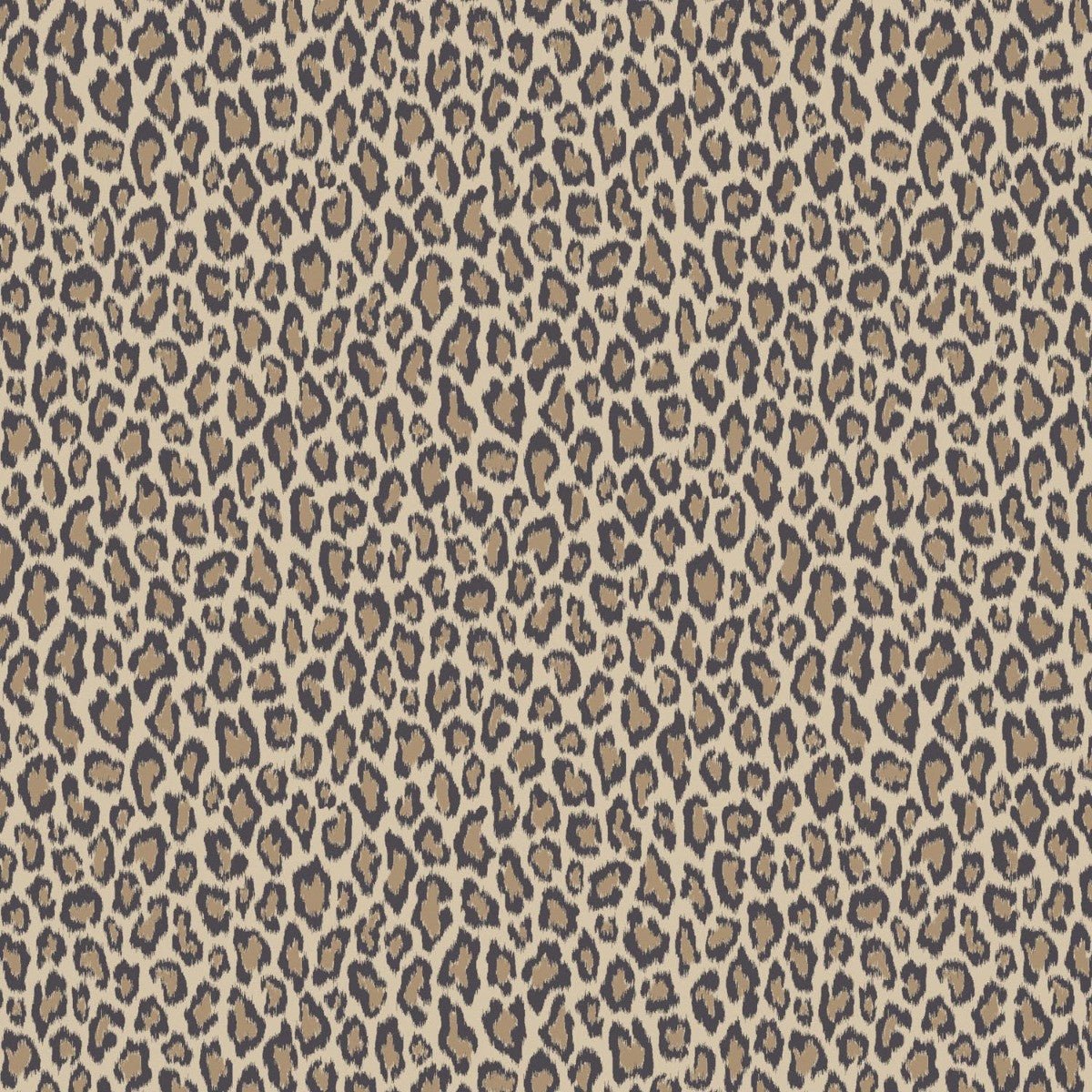 Panthera Wallpaper - Espresso - Warner House - Premier Wallcovering