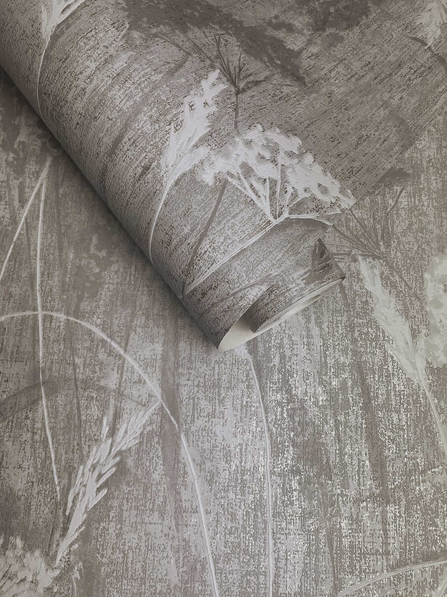 Pappus Wallpaper - Grey - Holden Décor - 75991 - Premier Wallcovering