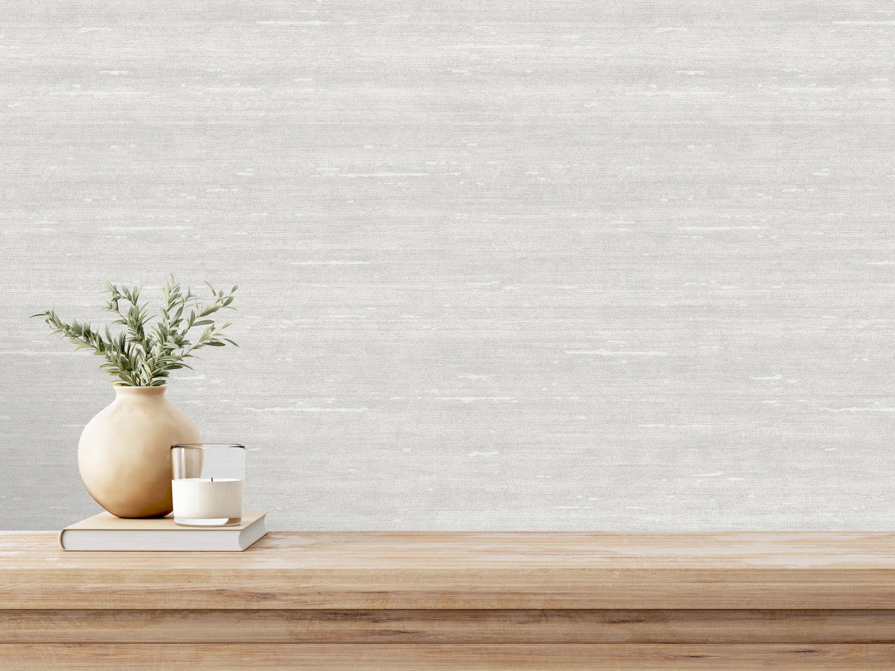 Paradise Silk Vasari Wallpaper - Pale Grey - Rasch - 539691 - Premier Wallcovering