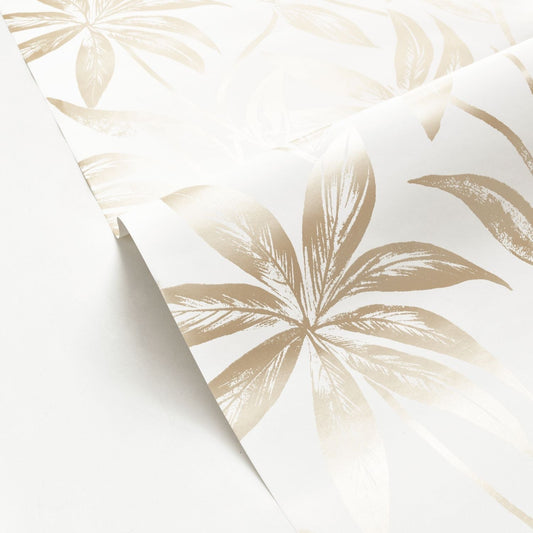 Paradisio Wallpaper - Beige - Caselio - 103701000 - Premier Wallcovering