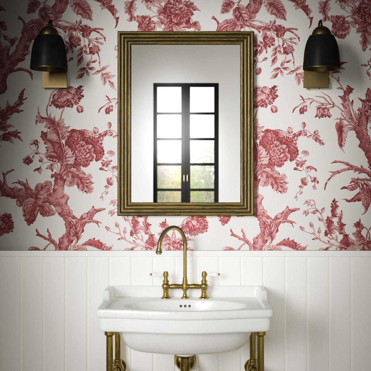 Paradiso Wallpaper - Salsa - Warner House - Premier Wallcovering