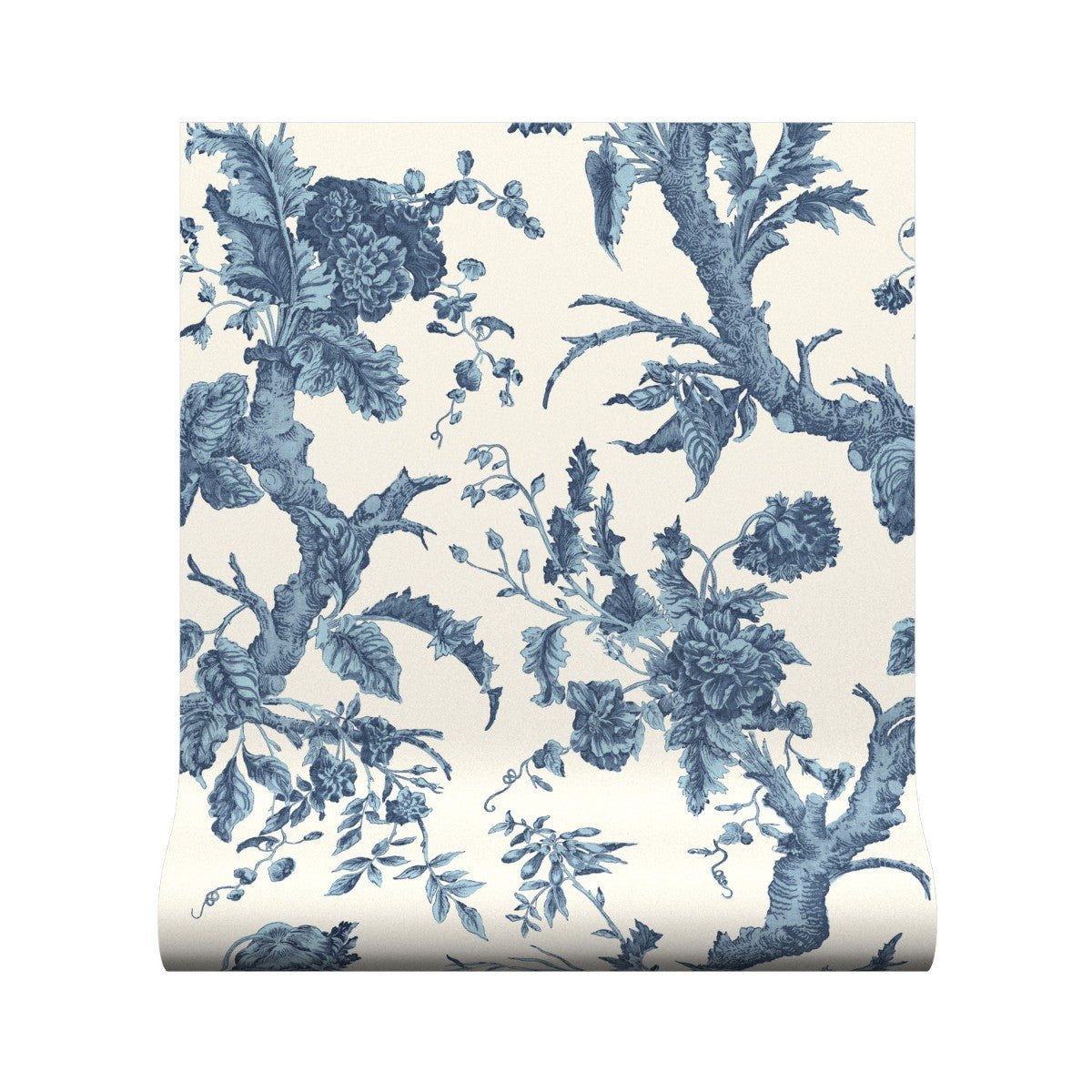 Paradiso Wallpaper - Midnight - Warner House - Premier Wallcovering