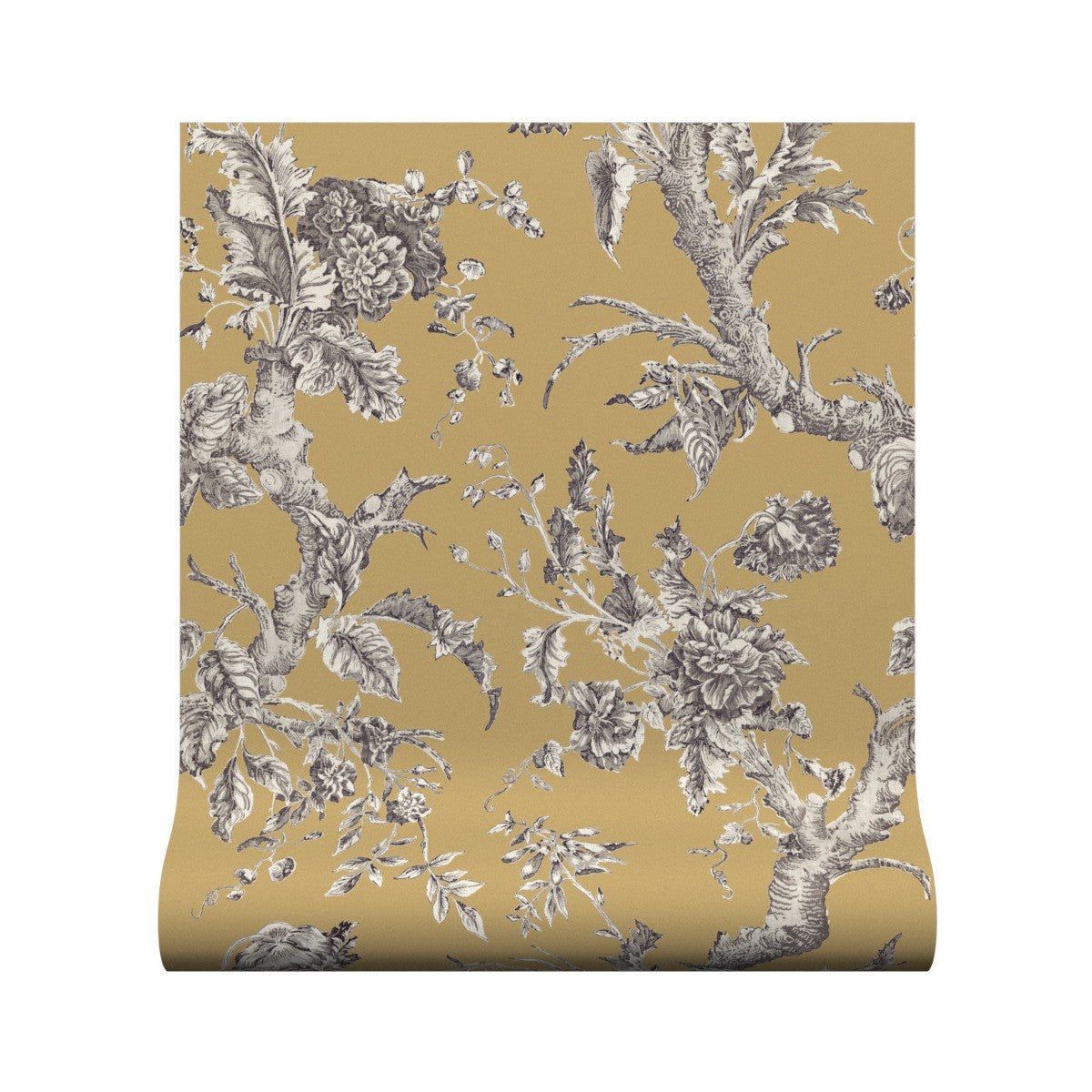 Paradiso Wallpaper - Honey - Warner House - Premier Wallcovering