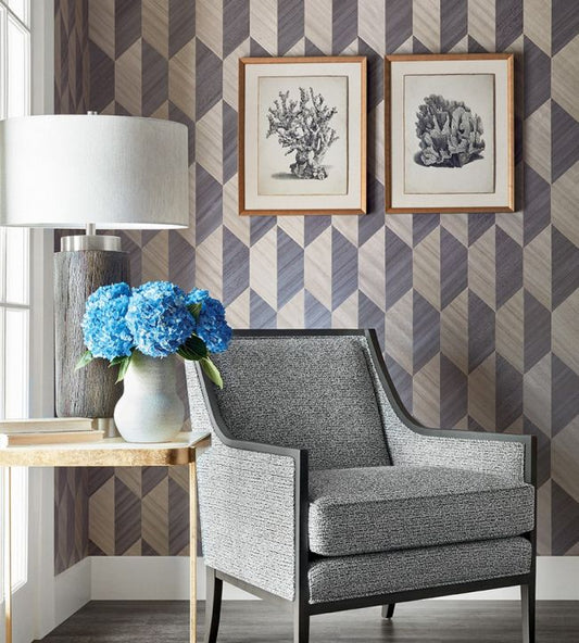 Paragon Wallpaper - Natural - Thibaut - T10433 - Premier Wallcovering