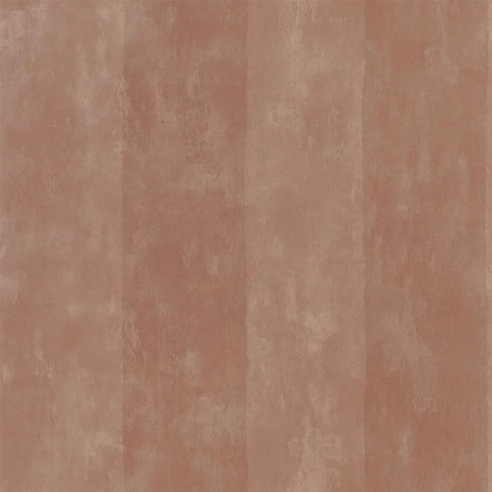 Parchment Stripe Wallpaper - Burnished Copper - PDG720/06 - Designers Guild - Premier Wallcovering