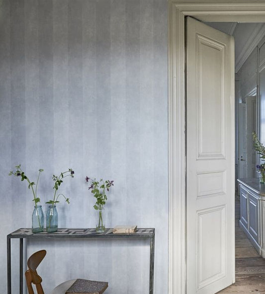 Parchment Stripe Wallpaper - Alabaster - PDG720/01 - Designers Guild - Premier Wallcovering