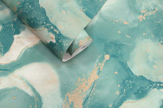 Parian Wallpaper - Duck Egg - Holden Décor - 36230 - Premier Wallcovering