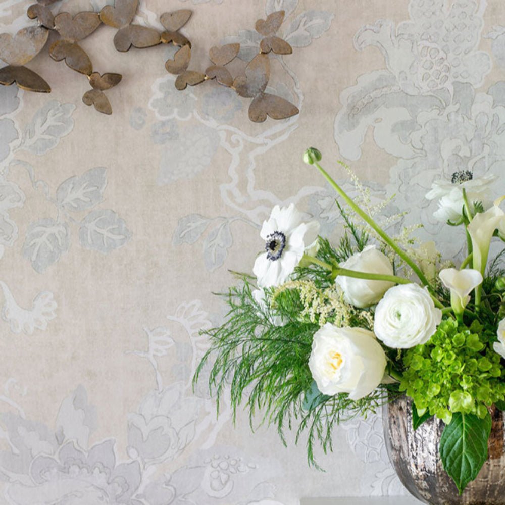Parnham II Wallpaper - Silver - Blithfield - 530-06 - Premier Wallcovering