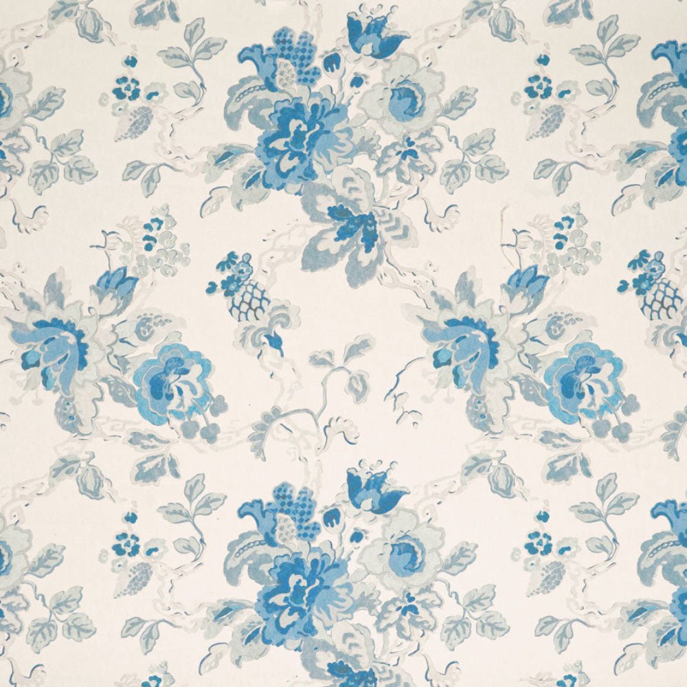 Parnham Wallpaper - Azure - Blithfield - 530-08 - Premier Wallcovering