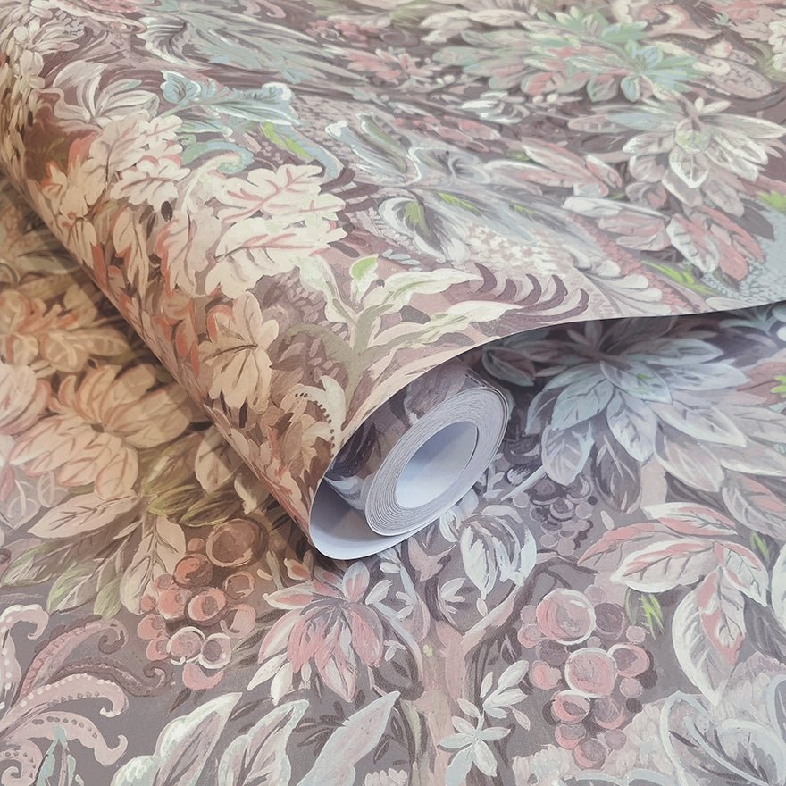 Parsons Wood Wallpaper - Multi - Holden Décor - 91631 - Premier Wallcovering