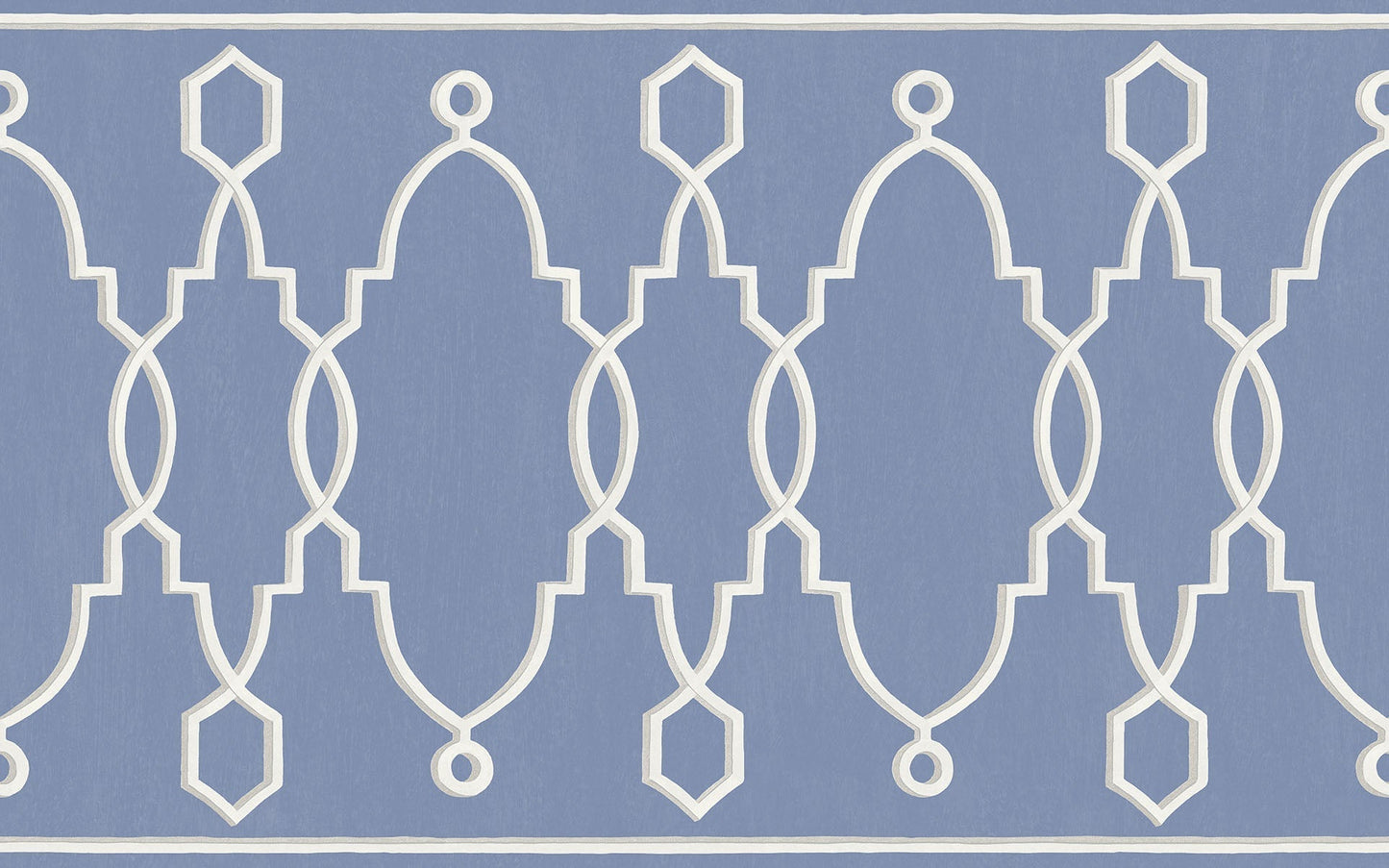 Parterre Border Wallpaper - Hyacinth Blue - 99/3014 - Cole & Son - Premier Wallcovering