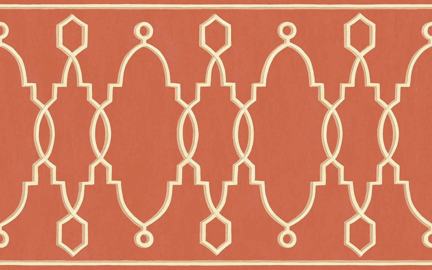 Parterre Border Wallpaper - Rouge - 99/3018 - Cole & Son - Premier Wallcovering