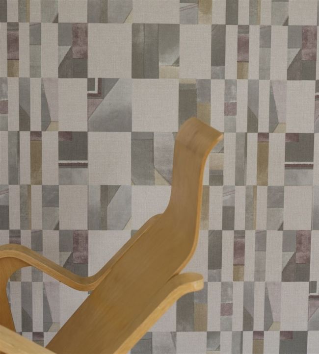 Parterre Wallpaper - Pewter - PDG1122/01 - Designers Guild - Premier Wallcovering