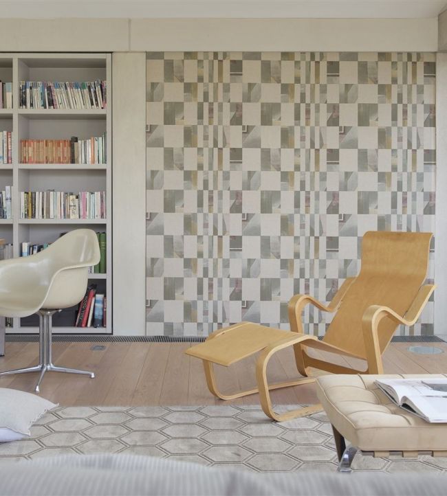 Parterre Wallpaper - Pewter - PDG1122/01 - Designers Guild - Premier Wallcovering