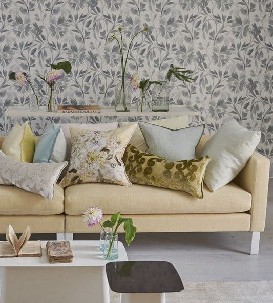 Patanzzi Wallpaper - Platinum - PDG1023/02 - Designers Guild - Premier Wallcovering
