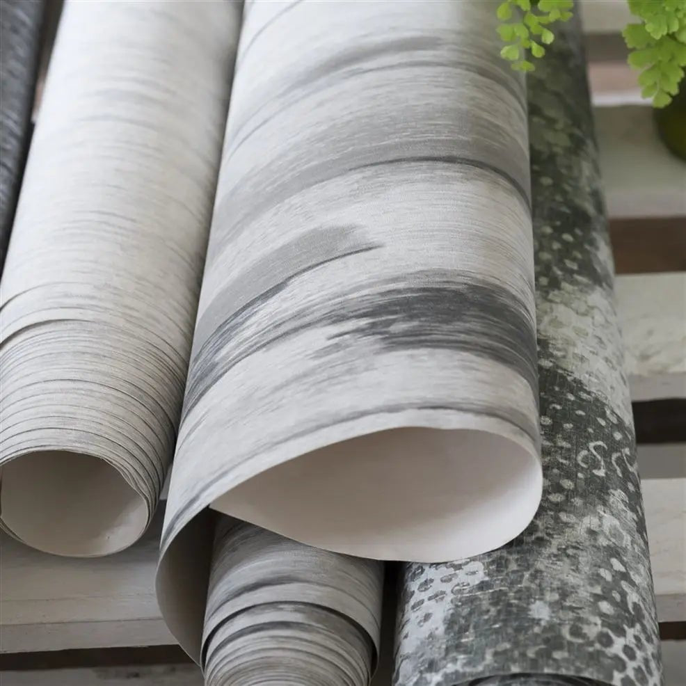 Patola Wallpaper - Graphite - PDG645/03 - Designers Guild - Premier Wallcovering