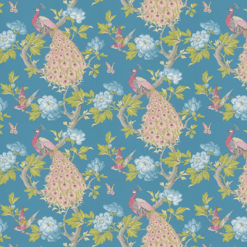 Pavona Wallpaper - Sylvie - Little Greene - 0245PASYLVI - Premier Wallcovering