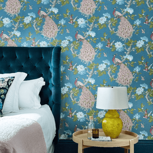 Pavona Wallpaper - Sylvie - Little Greene - 0245PASYLVI - Premier Wallcovering