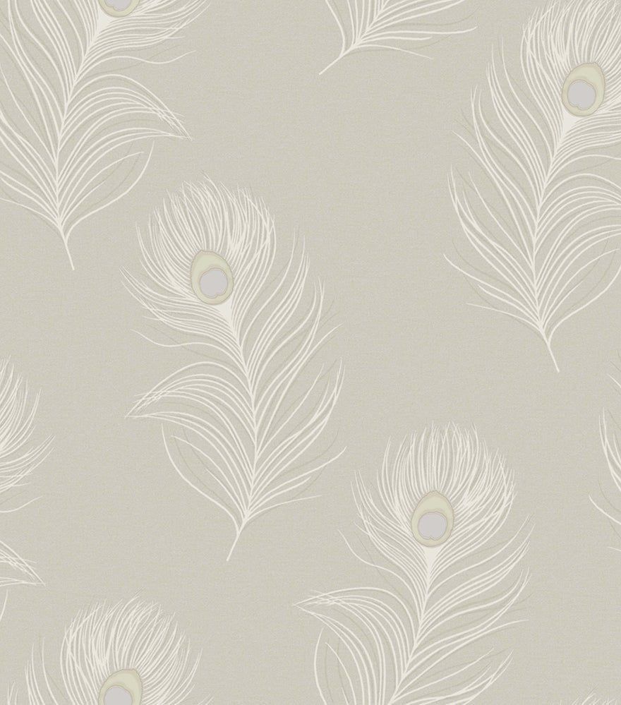 Pavona Wallpaper - Taupe - Holden Décor - 36242 - Premier Wallcovering