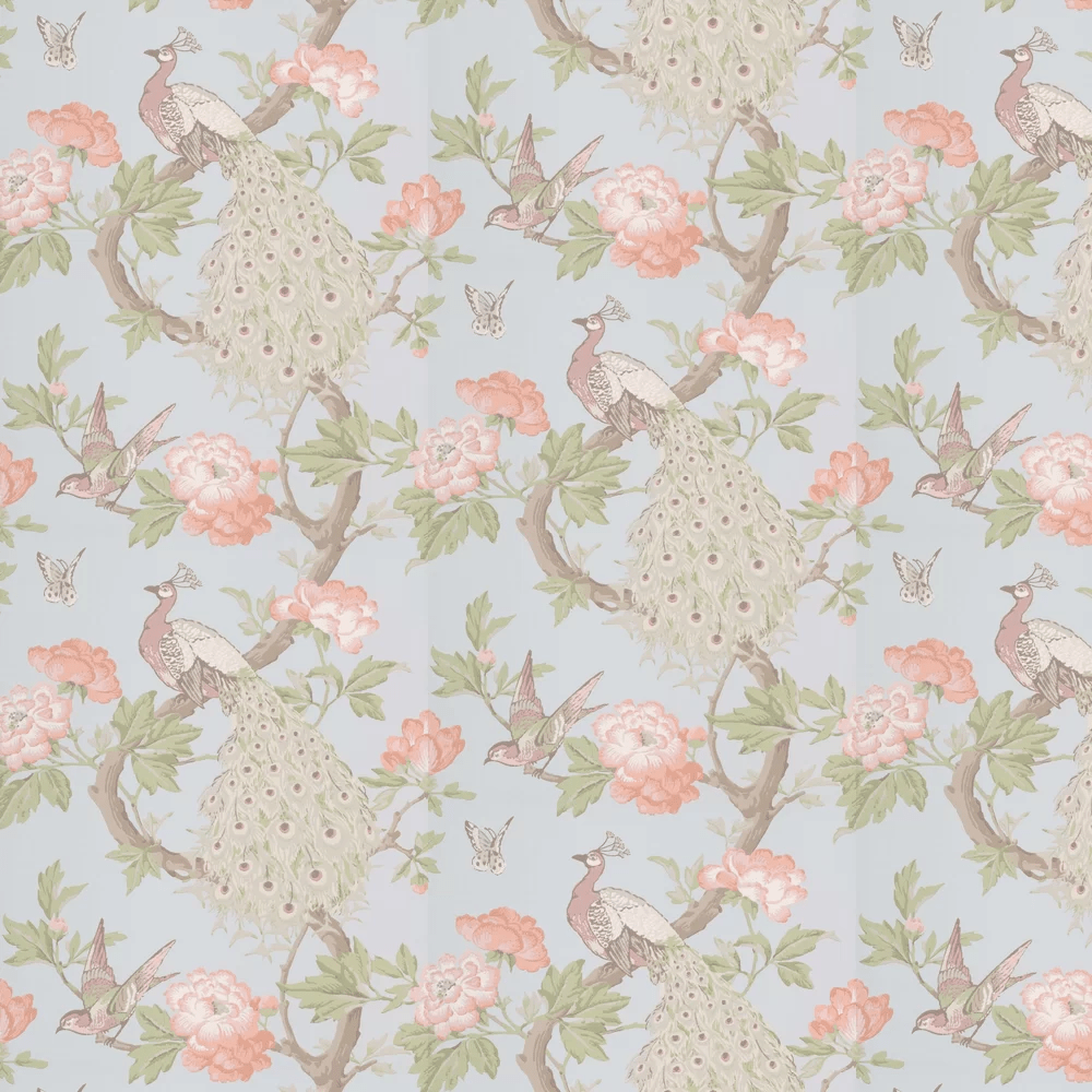 Pavona Wallpaper - Pearl - Little Greene - 0245PAPEARL - Premier Wallcovering