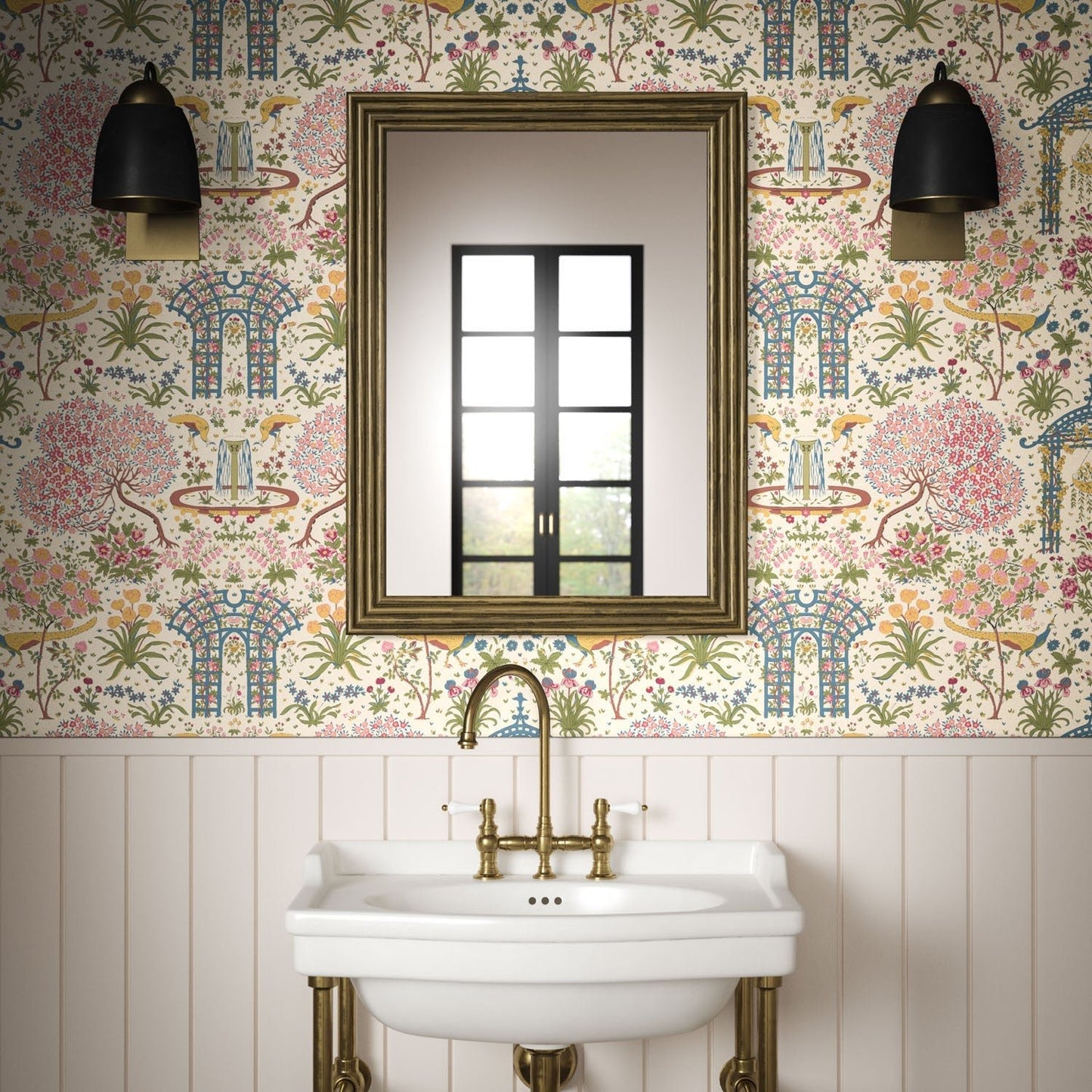 Pavone Wallpaper - Pastel - Warner House - Premier Wallcovering