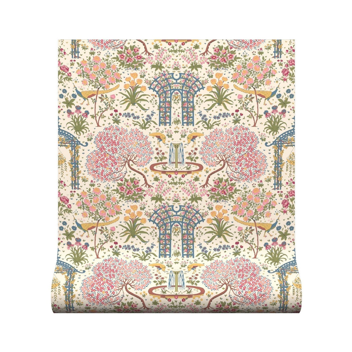 Pavone Wallpaper - Pastel - Warner House - Premier Wallcovering