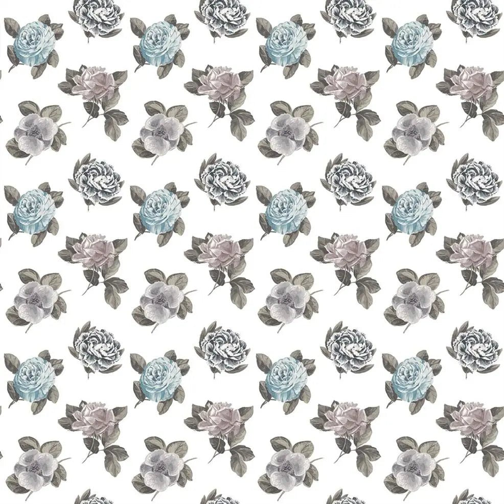 Pavonia Wallpaper - Graphite - P601/02 - Designers Guild - Premier Wallcovering