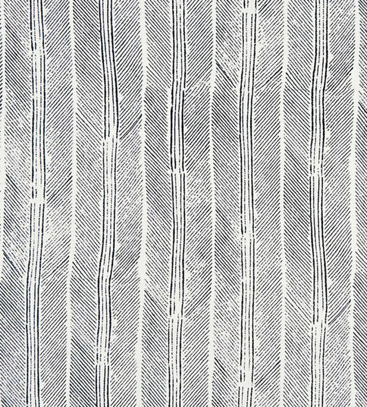 Peacock Fabric - Dark Indigo - Christopher Farr Cloth - CF143 - 02 - Premier Wallcovering