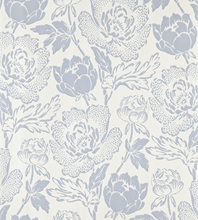 Peony Wallpaper - Parma Gray - 2317 - Farrow & Ball - Premier Wallcovering