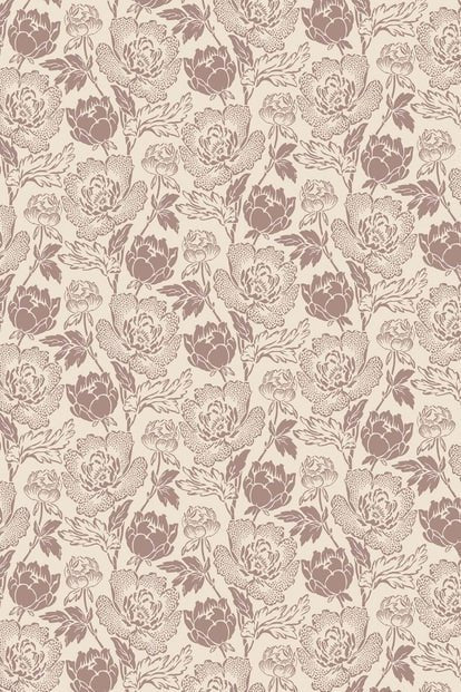 Peony Wallpaper - Pink - 2325 - Farrow & Ball - Premier Wallcovering